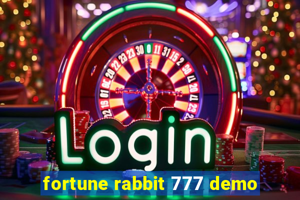 fortune rabbit 777 demo